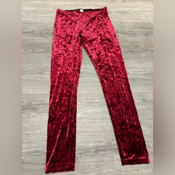 BDG Pants - BDG Urban Outfitters Crushed Velvet Leggings
